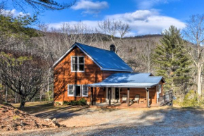 Twin Pines Hill House - Fire Pit and Mountain View